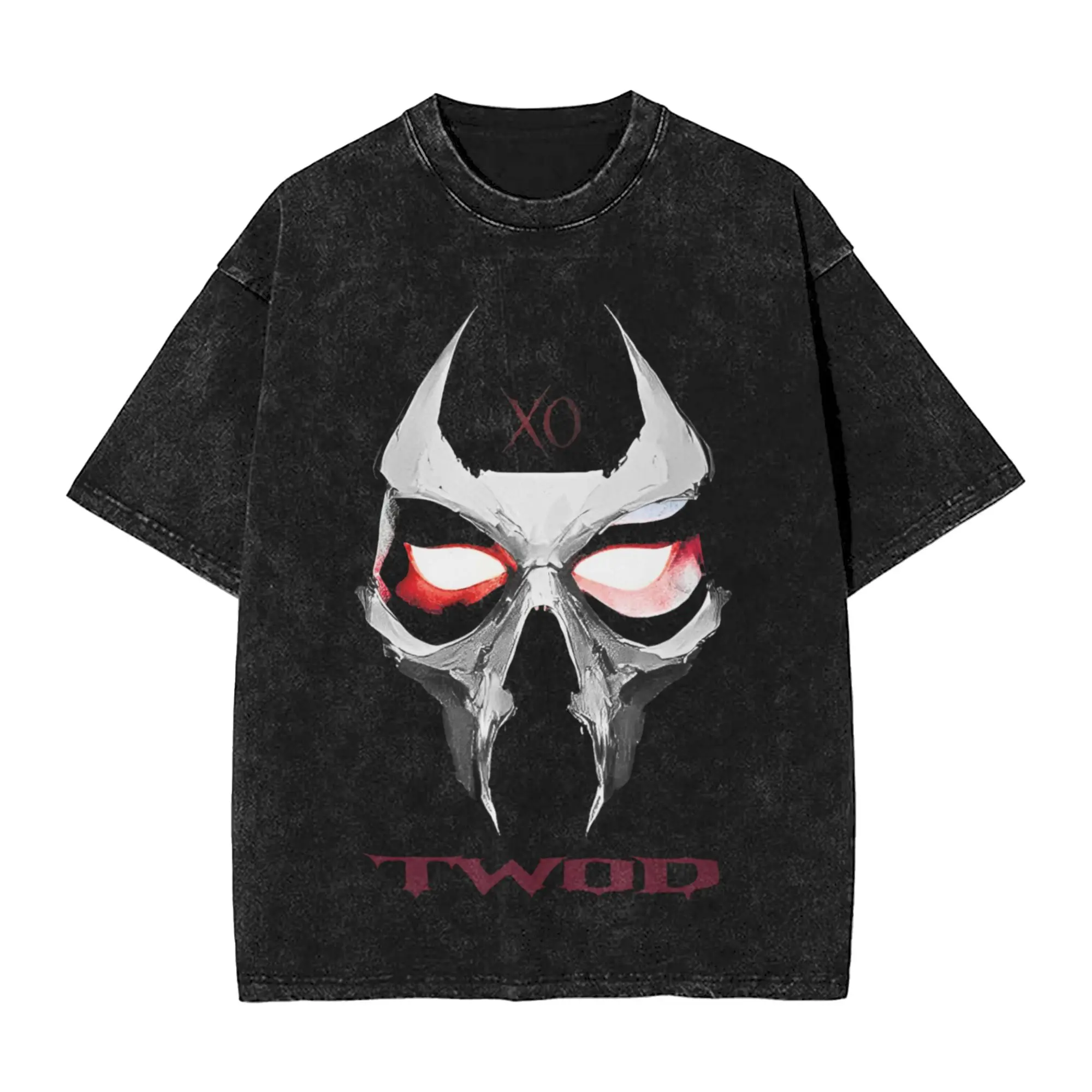 After Hours Til Dawn 2026 xo the weeknds T Shirt Hip Hop Washed Cotton Oversize T-Shirts  Retro Men Women Streetwear