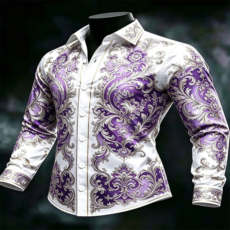 Camisa masculina de luxo, em c - Mens Satin Silk Dress Shirt avaliação e preço