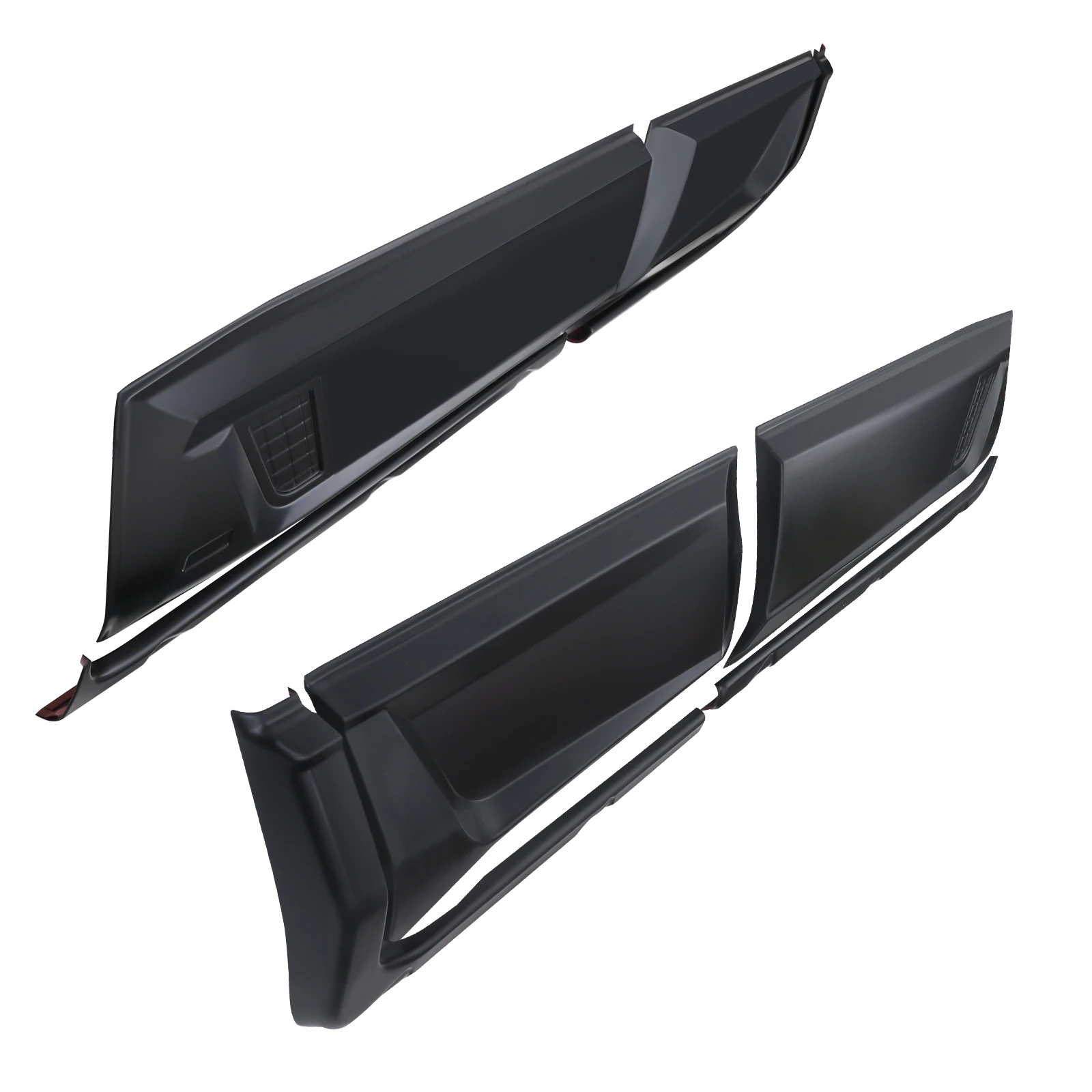 4PCS Side Door Molding Guard Body Cladding For Nissan Navara Np300 2014- 2020 ABS Door Side Protector 4x4 Accessories