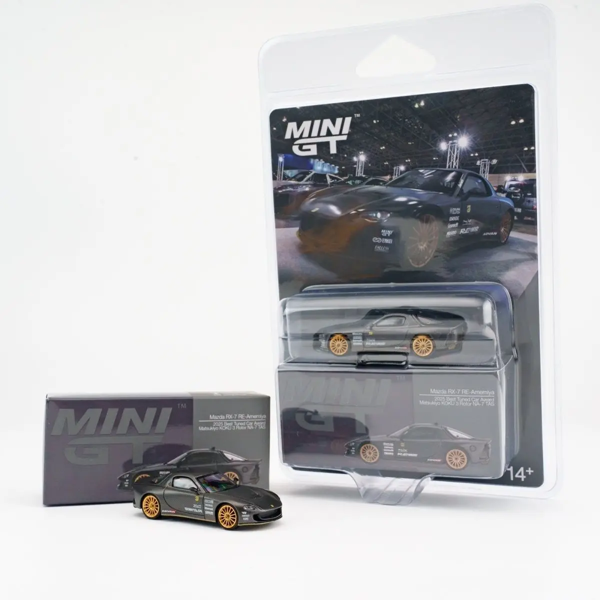 MINIGT 1:64 #1205 Mazda RX-7 RE-Amemiya Alloy Model