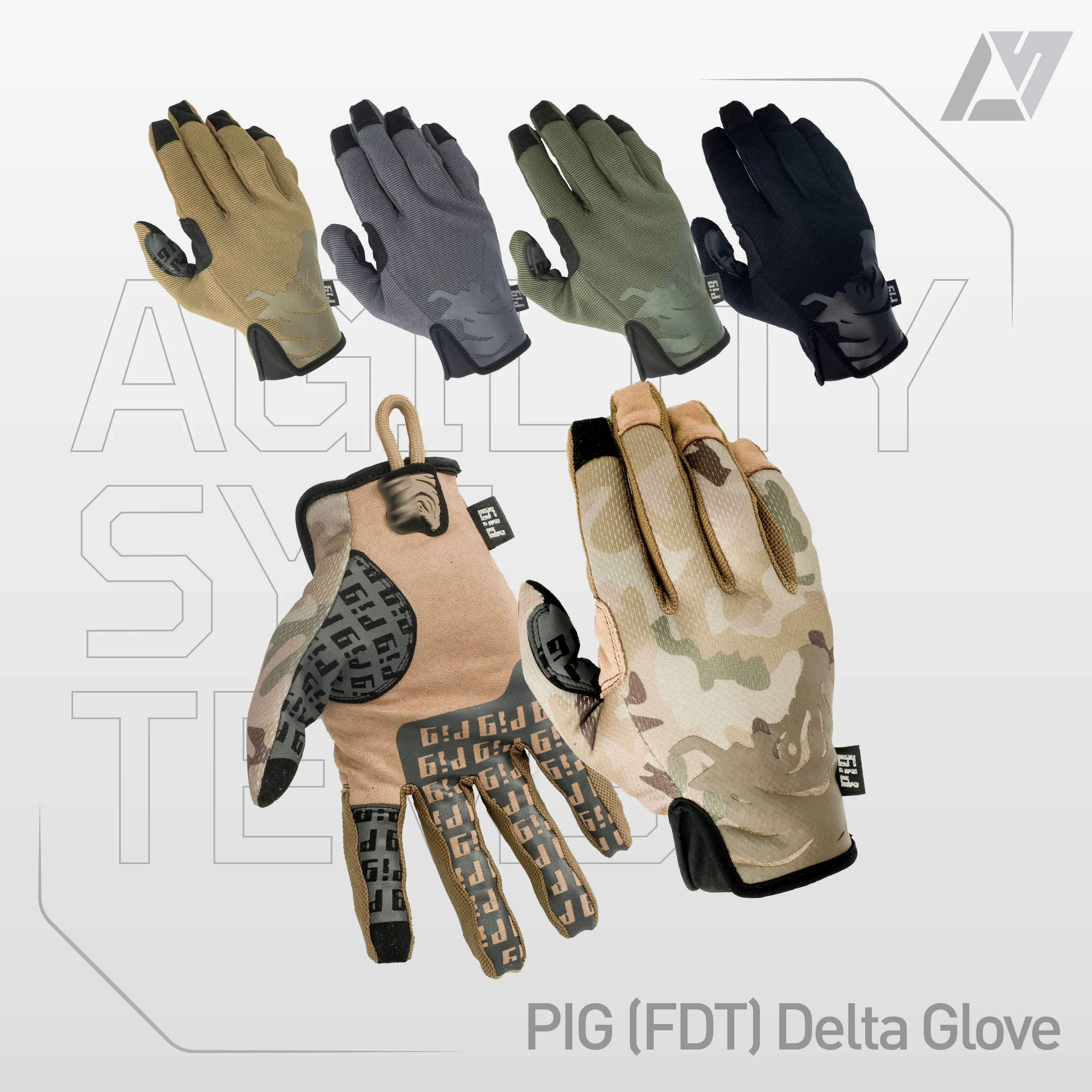 

PIG FDT style Delta gloves for outdoor camping, cycling, breathable, lightweight touch screen