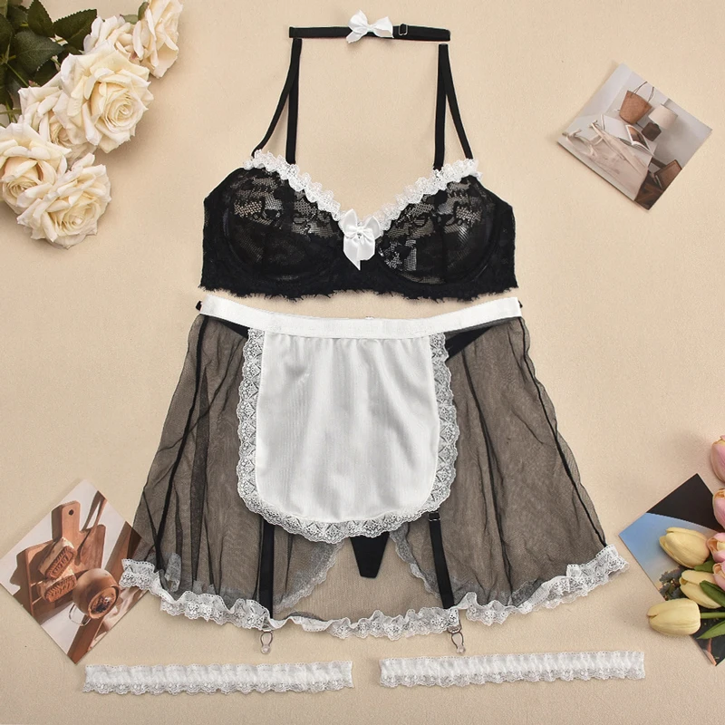 Sexy Underware Lingeries for Woman Set Sexy Lingerie Outfit Bra and Panty Set Lingerieset Dames Underwaes Women Clothes Thong