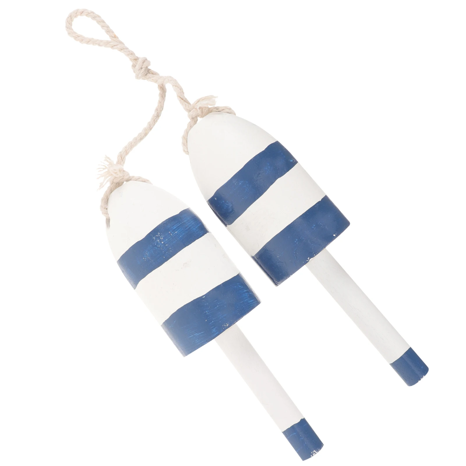

Blue Float Pendant Retro Nautical Wooden Hanging Wall Decoration Bedroom Dormitory Meditaranean Style