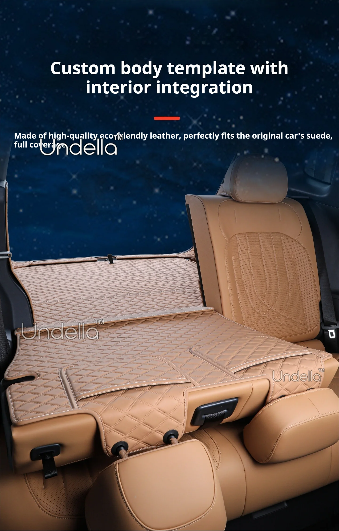 For Geely EX5‑EM‑i Starray EM‑i 2026 2027 Car Leather Waterproof Trunk Mat Trunk Liner Cargo Cover Protection Car Accessories