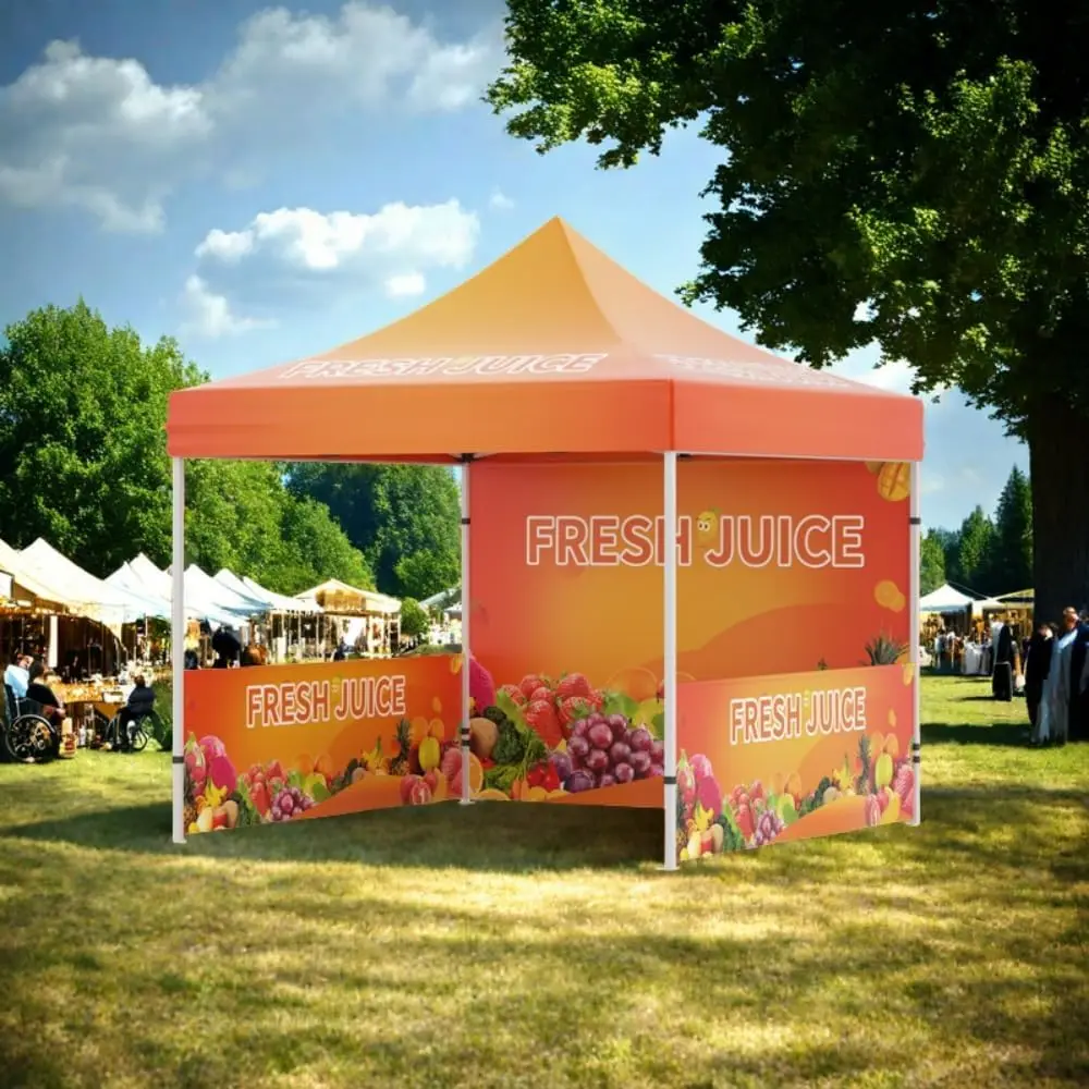 Customizable 10x10 Eco-Friendly Waterproof Pop Up Canopy Tent With Aluminum Frame And Logo For Events & Business Trade Shows