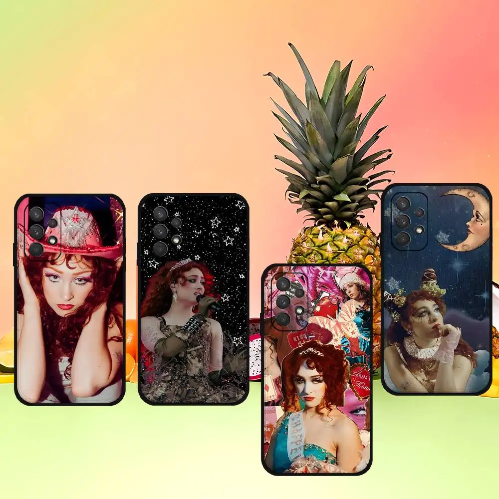 

Singer W-chappell Roan-H Phone Case For Samsung Galaxy S25 S24 S23 S22 S21 FE Plus Ultra A13 A20 A32 A70 Black Cover