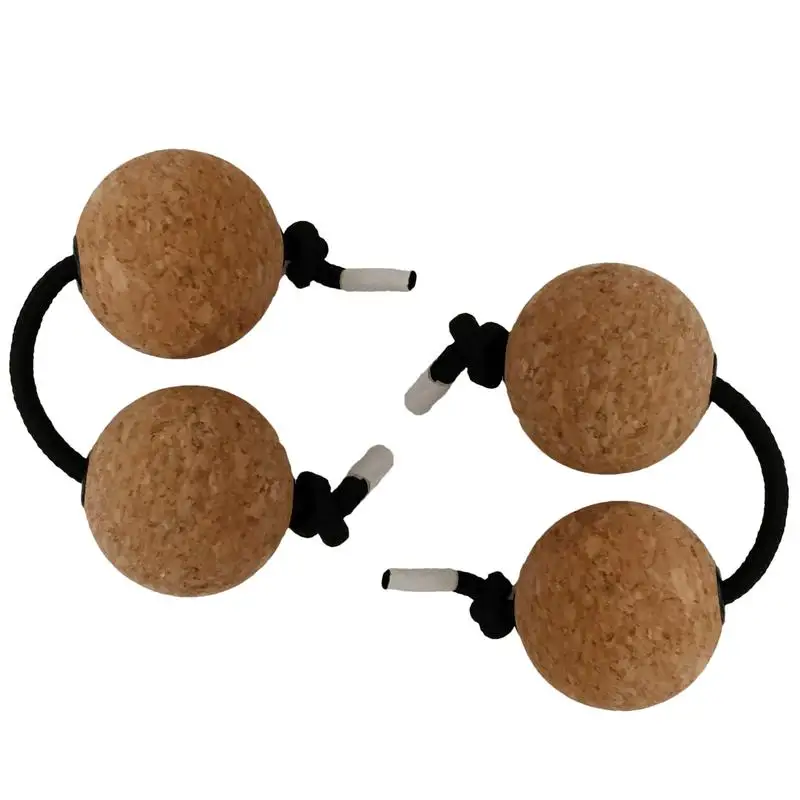 Aslatuas Rhythmic Ball 2 Pairs Rhythmic Asalato Instrument Kashaka Shaker Balls Classical African Musical Balls Beginner-Friendl