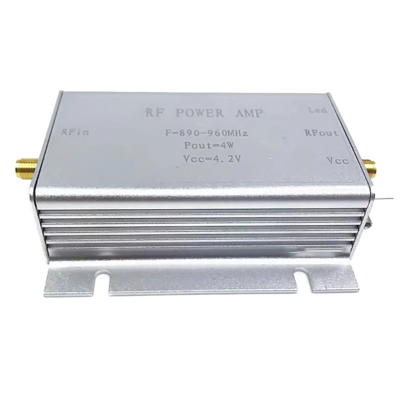 Powerful 915MHz RF Amplifier for Wireless Communication, 4W Output, Wide Frequency Ranging 890-960MHz