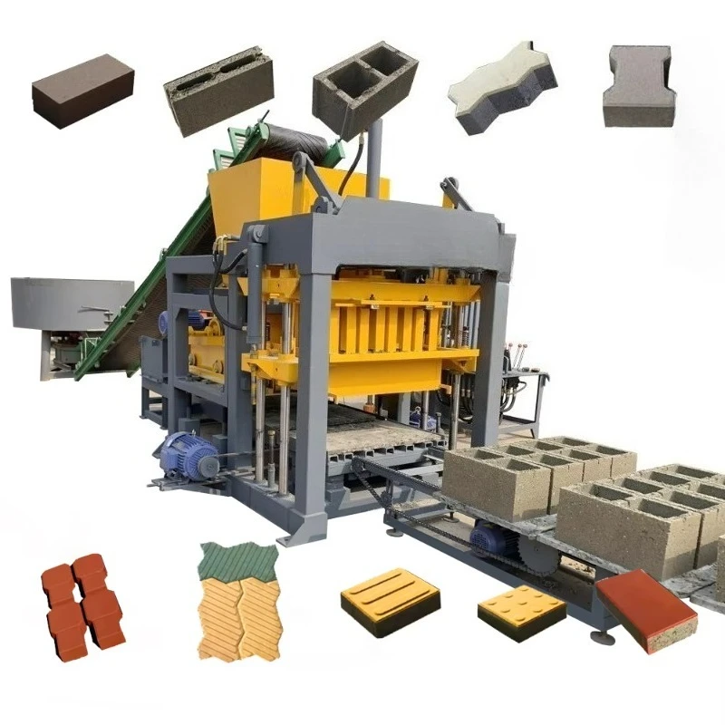 Fully Automatic Hydraulic Brick Making Machine 11000-12000 Pcs/8H High Speed Advanced PLC Control Technology