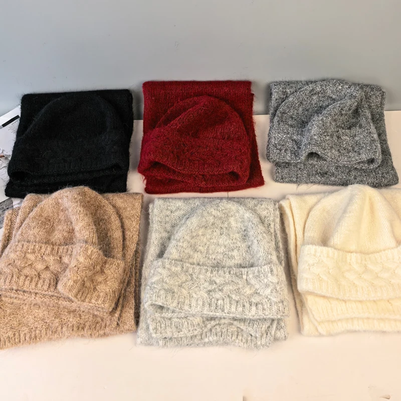 Winter Unisex beanies  Hats Outdoor Casual Keep Warm Solid Color  Knitted Beanie Hat Women /Men Hedging Caps