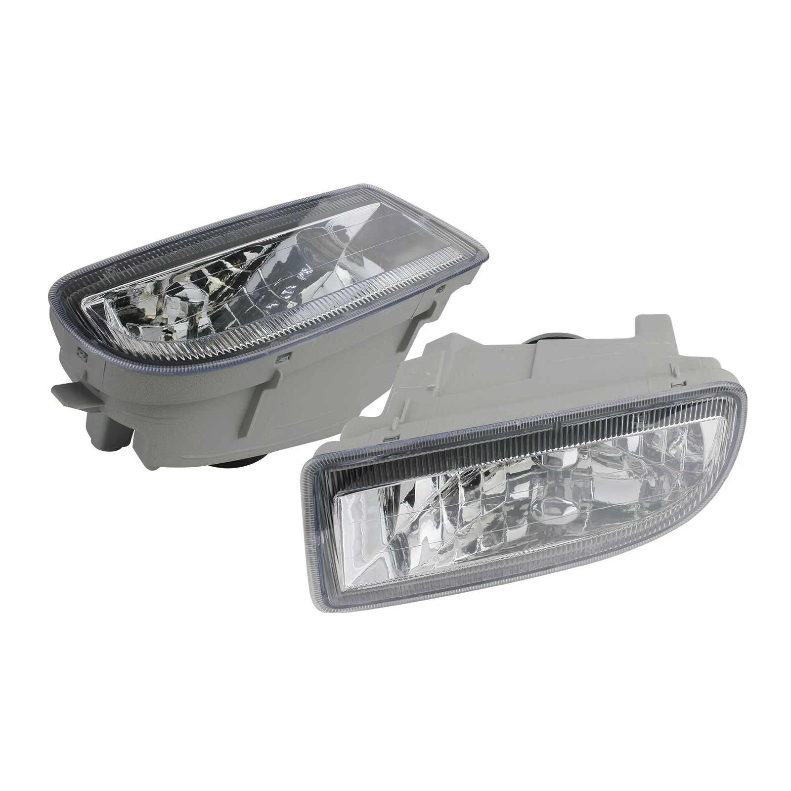 Bumper Fog Cover Fog Light Housing Replacement For Land Cruiser Sold As Pair Quick Installation Non-deformable