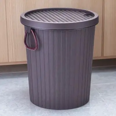 

Tea Dregs Bucket Plastic Trash Can for Home Office Study Room Hygienic Environment Tea Waste Storage