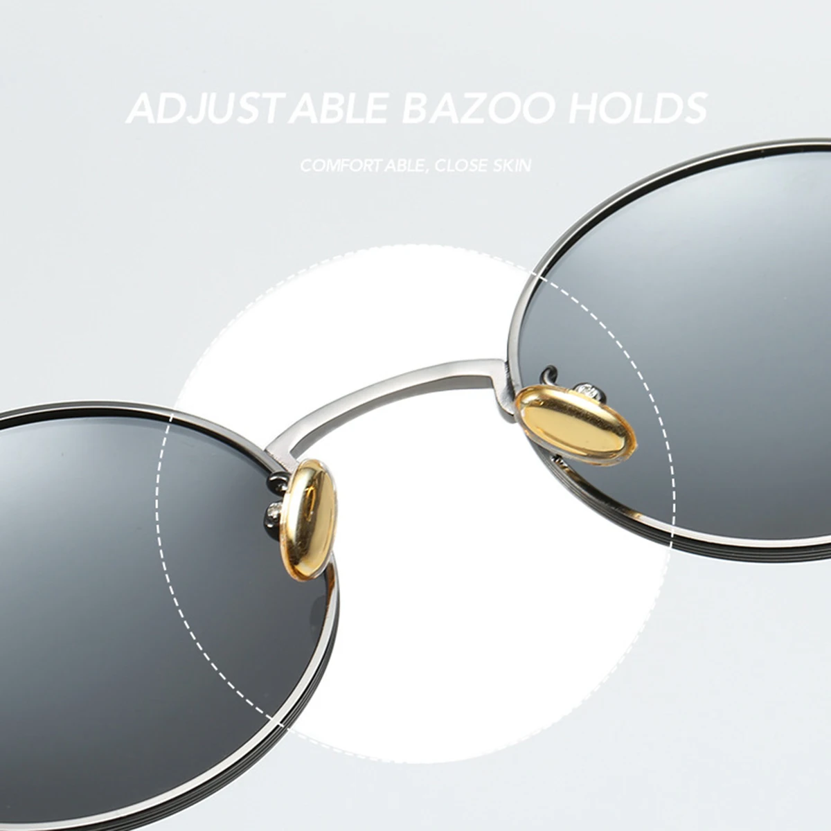 Gläser Anime Jujutsu Kaisen Gojo Satoru Cosplay Schwarze Brille Brillen Sonnenbrille Hohe Qualität Party Männer Frauen Prop