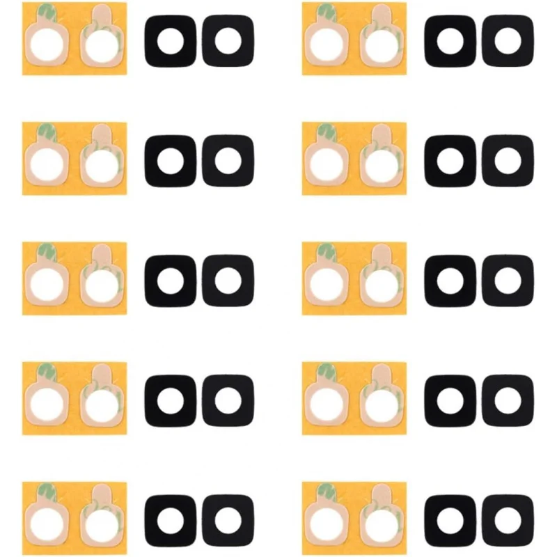 

Repair Replacement Parts 10 PCS Back Camera Lens Cover with Sticker for Galaxy J2 Prime Parts