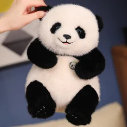 25-50cm Adorable Base Simulation Lifelike Giant Panda FuBao Plush Toys Kawaii Stuffed Animals Soft Bears Baby Appease Doll Gifts