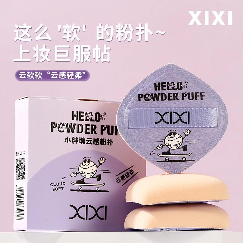 Weichen Make-Up Schwamm Make-Up Blender Puff Foundation Pulver Concealer Schwamm Kosmetik Applikator Trocken Nass Dual Verwenden Hohe Elastische 1PC