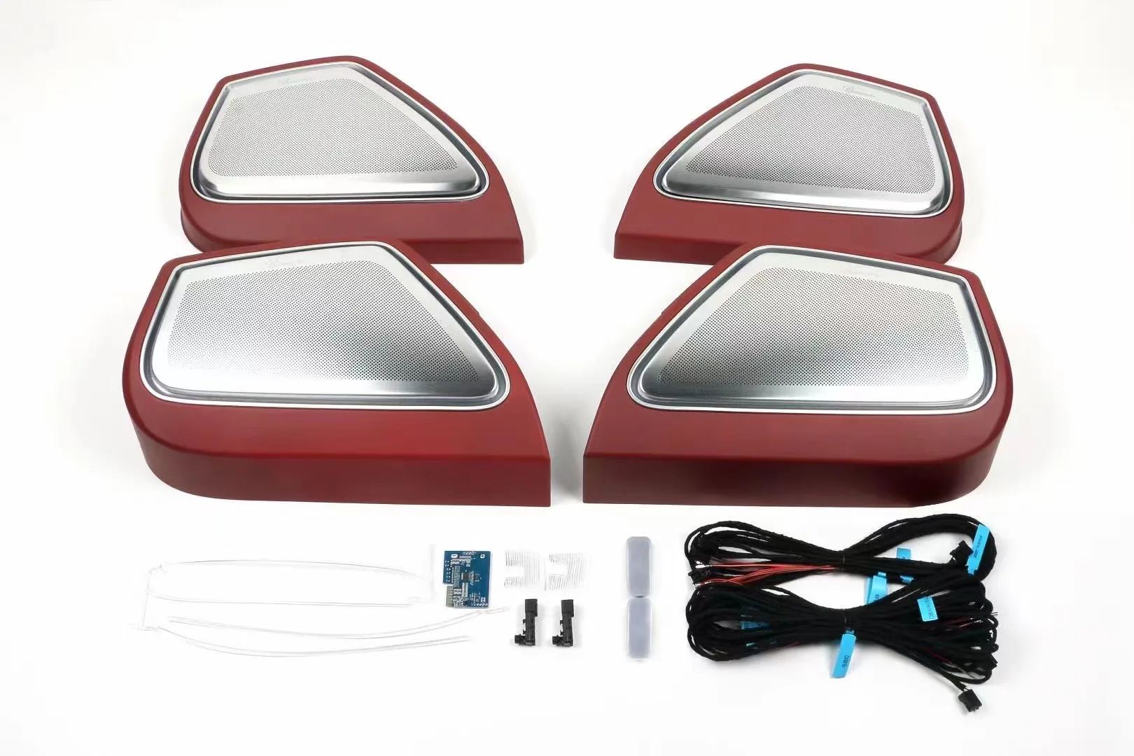 Screen Control Multi Color Speaker Covers 7 Colors Car Ambient Lights for  Panamera