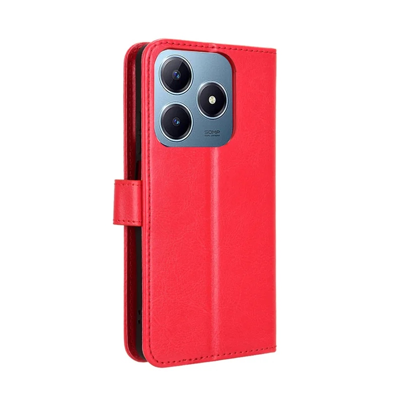 Suitable For OPPO Realme Note 60 4G Case Luxury Magnetic Wallet PU leather Phone Bags for OPPO Realme Note 60 Case Cover image 4