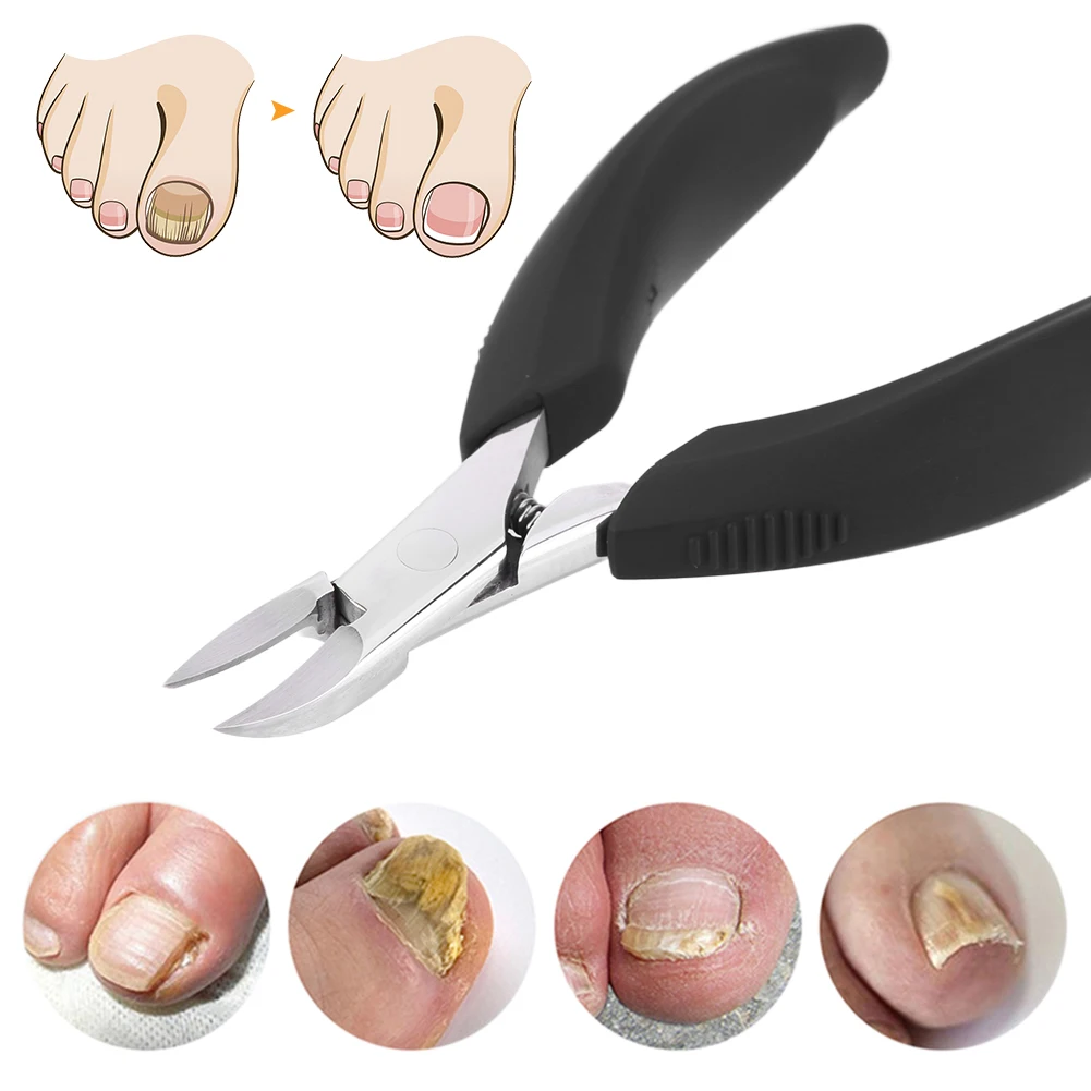 Ingrown Toenail Clippers Toenail Scissors Stainless Steel Podiatrist Toenail Clippers Non Slip Grip Pedicure Tool for Foot Care