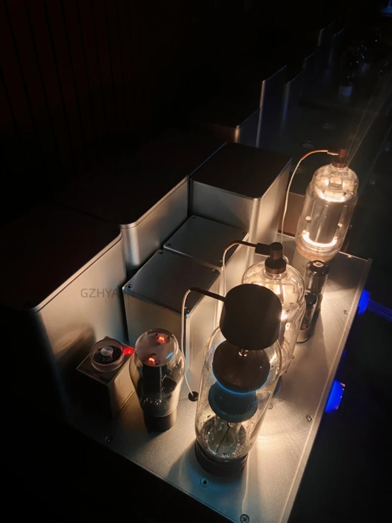 Fever FD71 40W*2 grade dual-ball rectifier silver wire single-ended class A high-power tube tube amplifier better than 845 805