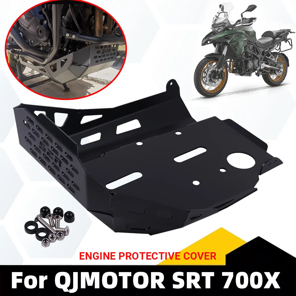 

For QJMOTOR QJ MOTOR SRT 700X 700 X SRT700X SRT700 X Motorcycle Accessories Skid Plate Guard Engine Protection Cover Chassic