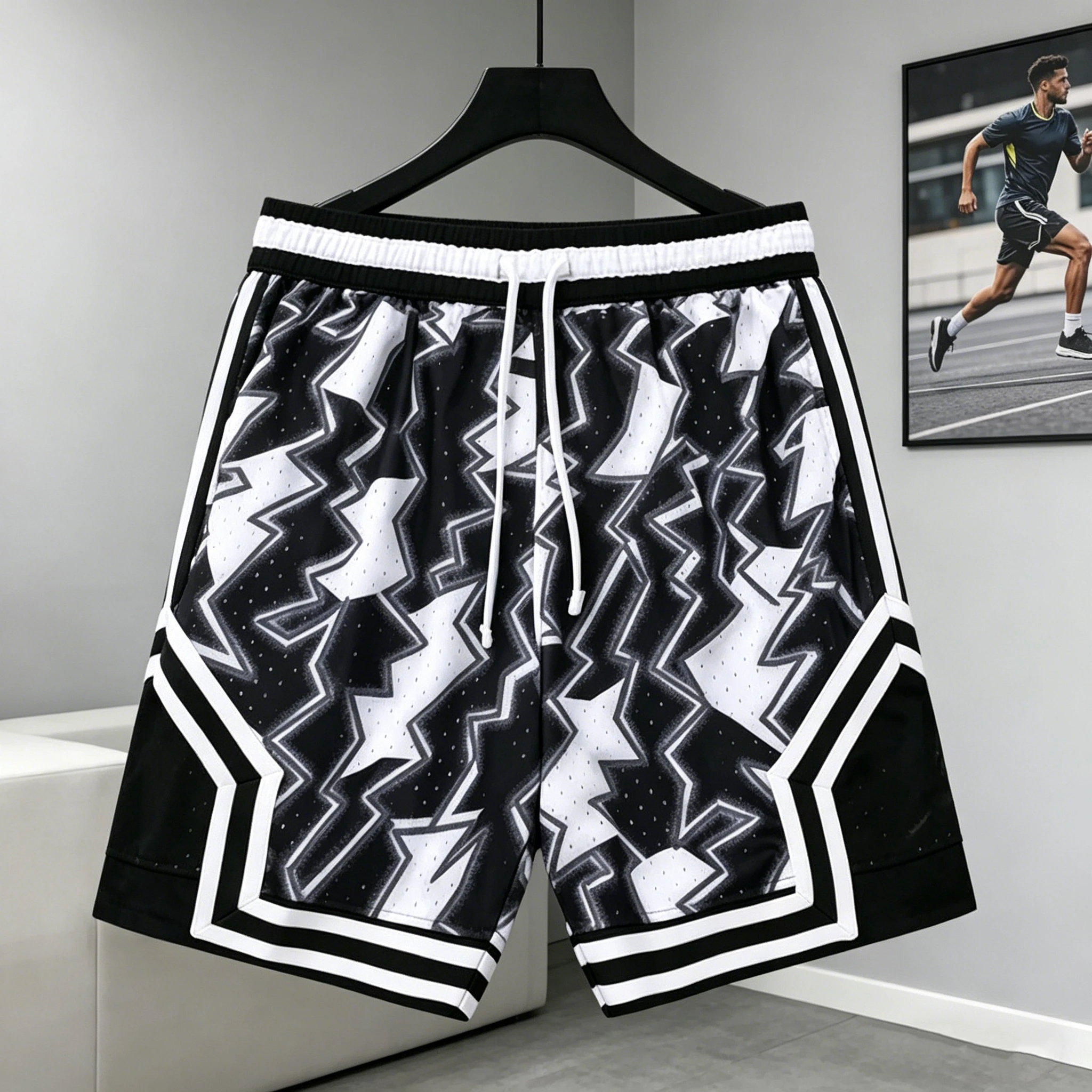 

Men's/women Outdoor Sports Basketball Shorts Casual Beach Shorts Fashion Quick Drying Breathable Running Fitness Training Shorts