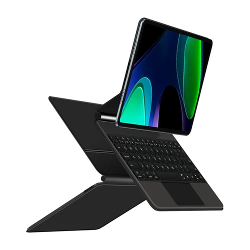 Imagen 2 del producto HUWEI Magic Keyboard Folio para Xiaomi Pad 6 Pad6 tableta de 11 pulgadas para MiPad 6 Mi Pad 6 5 Pro 11 ""funda inteligente cubierta de teclado retroiluminado