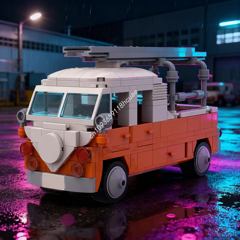 

292pcs MOC VW Construction Edition 6 Stud Wide Carsed Model Building Blocks Toy DIY Idea Education Christmas Gift Kids Birthday