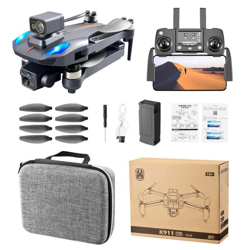 

New 1.2 K911 MAX GPS Drone 8K Professional Dual HD Camera FPV 1200Km Aerial Photography Brushless Motor Foldable Quadcopter Toy