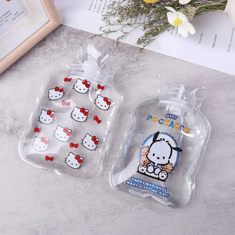 Kawaii Cartoon Hand Warmer, Olá Kittys, Kuromis Pochacco, Bonito, Carry-on, Cheio De Água, Saco De Água Quente, Coração Da Menina, Y2k, Mantenha Quente