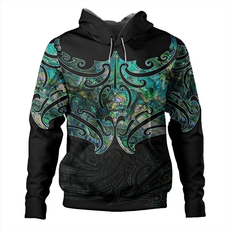 

New Zealand 3D Pattern Hoodies Autumn Collection Hoodies and Sportswear Men's Hoodies Hoodies Pullover Women's Clothes Y2k Top