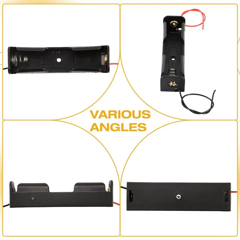 Cooking Appliances 5Pcs For 18650 Power Bank Cases 1X 18650 Battery Holder