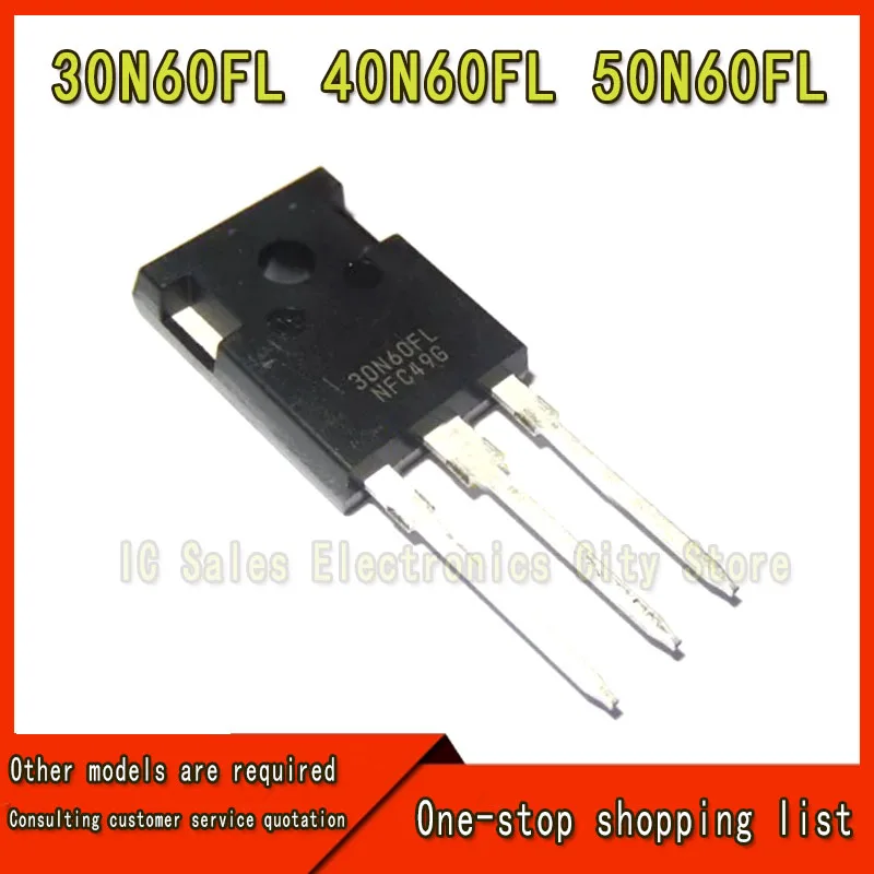 

5 Stuks 30n60fl 40n60fl 50n60fl Naar-247 Lasmachine Igbt Transistor 30n60 40n60 50n60