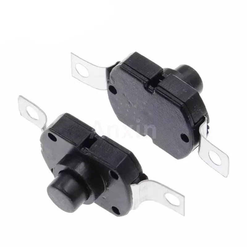 10/20 pièces interrupteur de lampe de Table lampe de poche bouton interrupteur ovale ON-OFF YT-17 bouton poussoir 1712KD 30V 1A 17*12*9.5mm