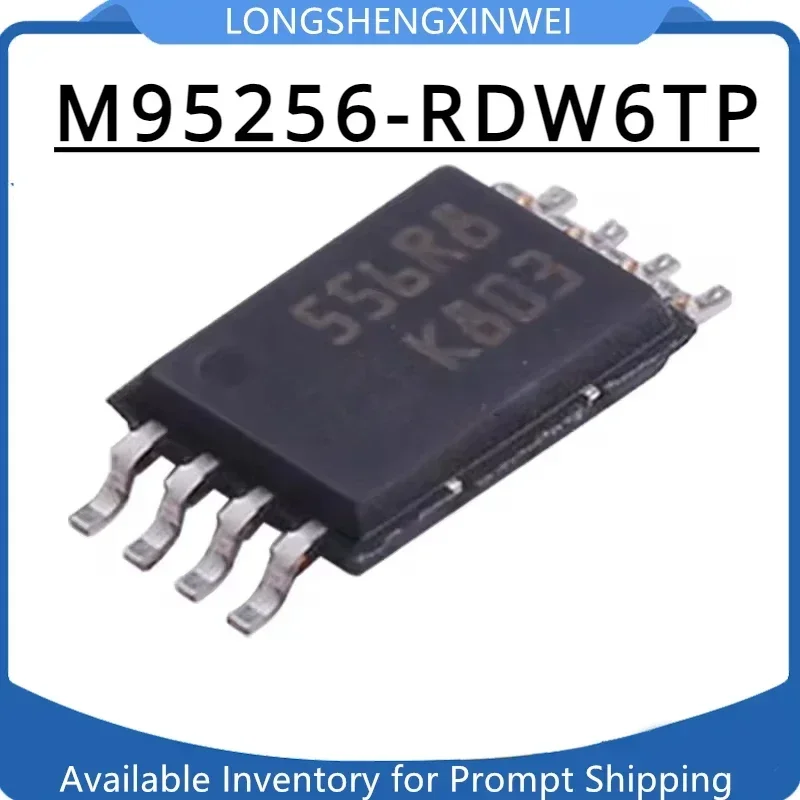 1PCS M95256-RDW6TP Screen Printing 556R8 Programmable Read-Only Memory IC TSSOP-8 New Original