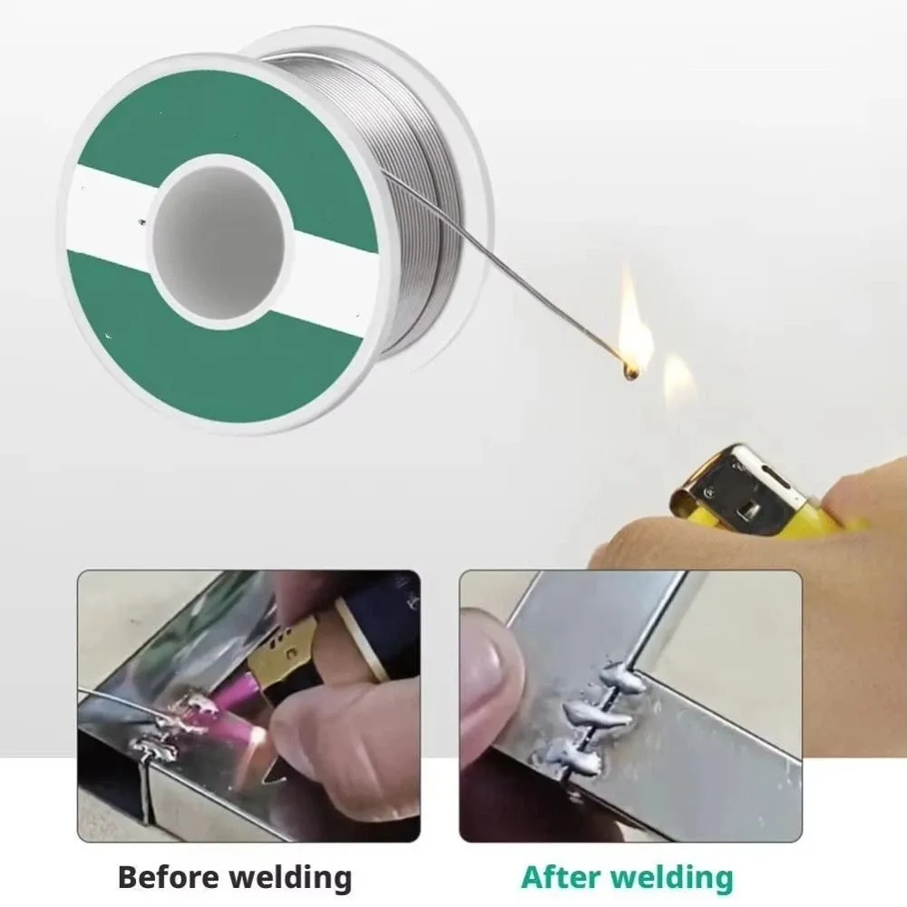 1.0mm Diameter Solder Wire 50g Weight 20g Weight Welding Wire Rosin Core Flux Neatly Wound Spool Soldering Wire