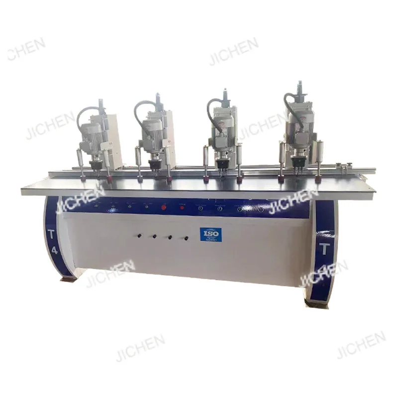 

Сверление петель с одной головкой и четырьмя головками, вертикальное и горизонтальное сверление, деревообрабатывающий станок для открывания петель, без пыли