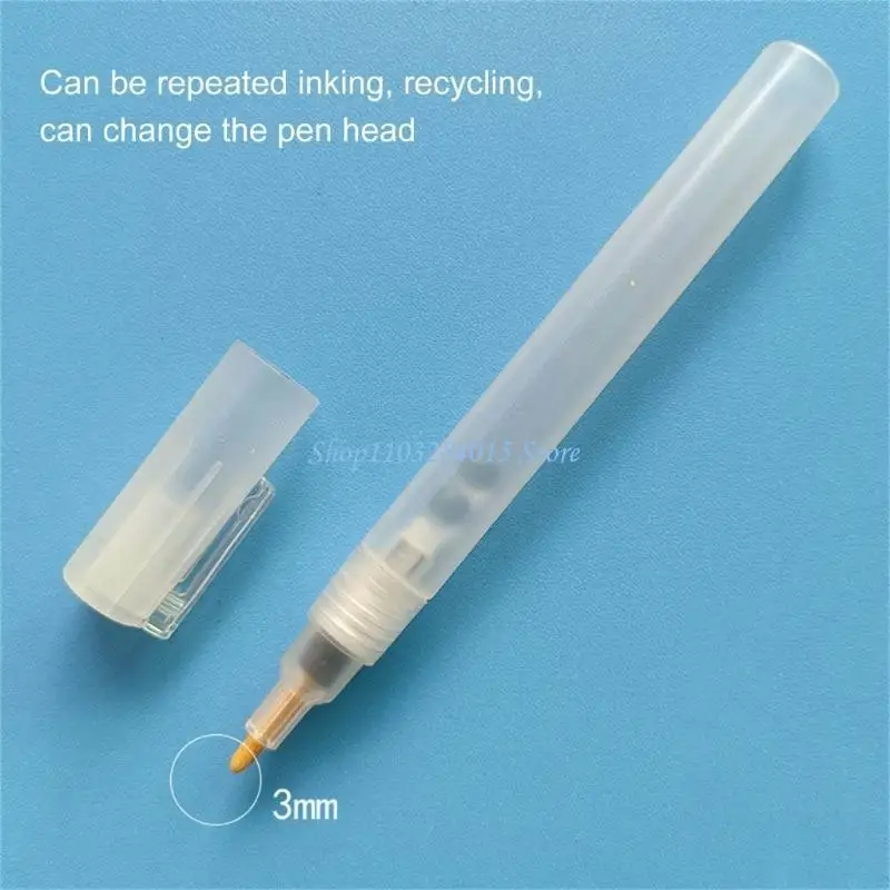 R6ff 2pcs Пустое маркер краски акриловые акриловые