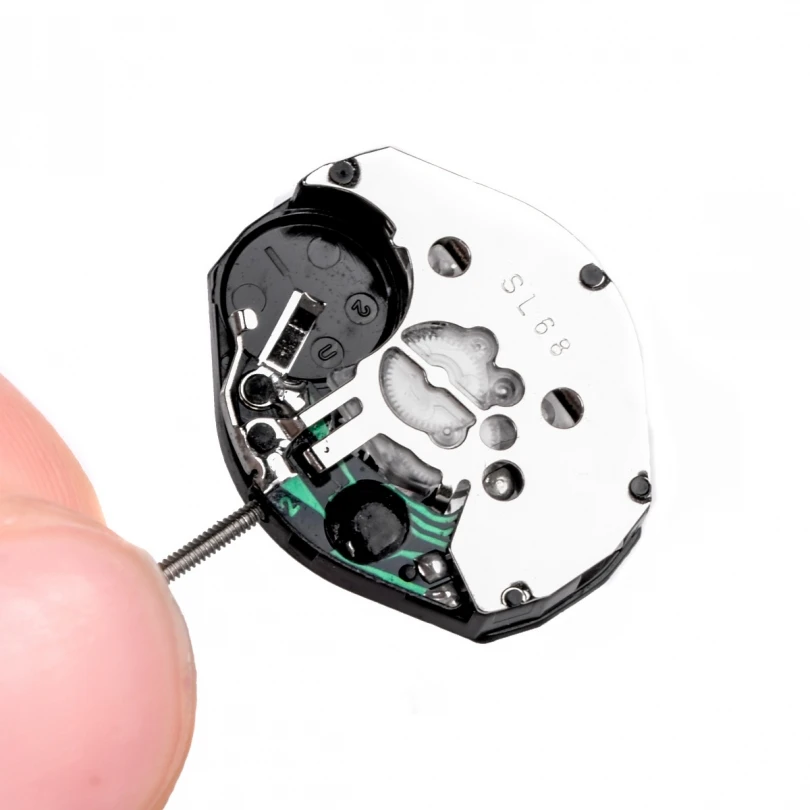 scrapped movement Small Replacement Quartz Watch Movement SL68 Movement Ligne Shellhard Repair 6 Clock Kits 3/4x8 Tool Accessory
