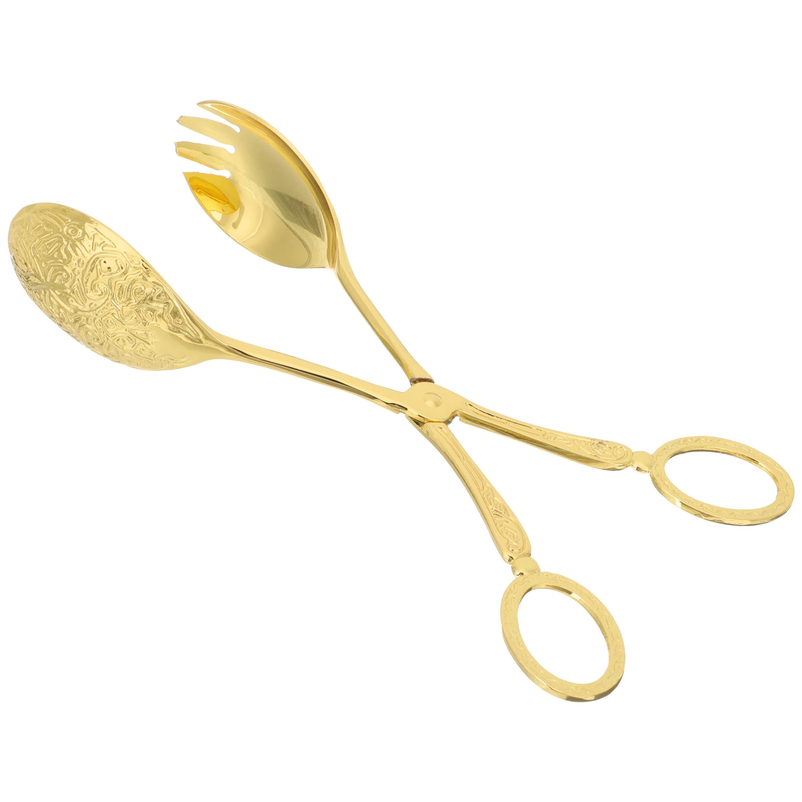 

Metal Salad Tongs Aluminum Alloy Bbq Tong For Grilling Steak Bread Fruits Vegetables Anti-Scald Kitchen Cooking Tool Outdoor