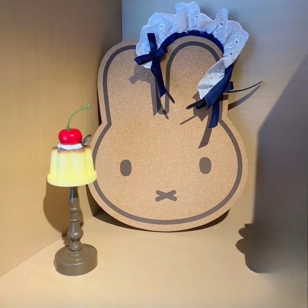 

Cute Miffy Felt Board Wall Stickers Creative Photos Wall Bedroom Decoration Room Layout Kawaii Gift Toy