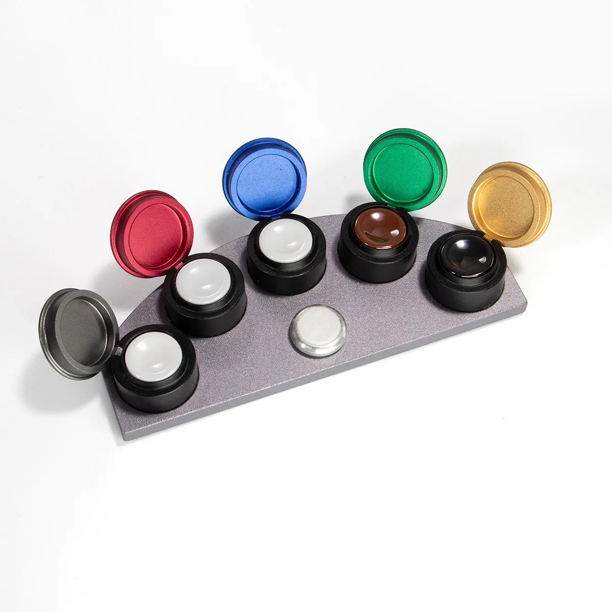 

5-тактные смазки для ремонта часов, инструмент для хранения масла, профессиональная масляная масленка для часов, подставка для часовщика, инструмент для ремонта металла