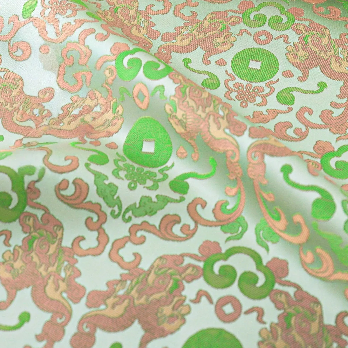 

Luxury Jacquard Brocade Fabric Classic Pattern Premium Material Coat Dress Vest Skirt DIY Sewing Designer Couture Clothing