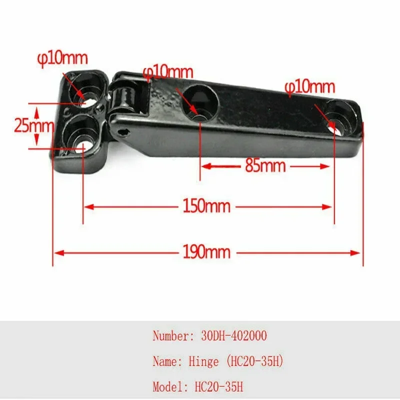 Charnière Hangcha pour capot d'hélicoptère, bouton de couverture de siège, 20-35HB, For8.5, accessoires neufs, 1PC