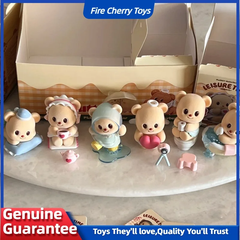 

New Genuine Butter Bear Leisure Time Series Blind Box Mystery Box Dolls Kawaii Action Anime Figure Blind Box Toys Christmas Gift