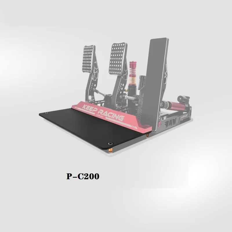 Simagic P-C200 Carbon Fiber Heel Riser Used to Upgrade Your SIMAGIC P2000 Pedal Set for Racing Games