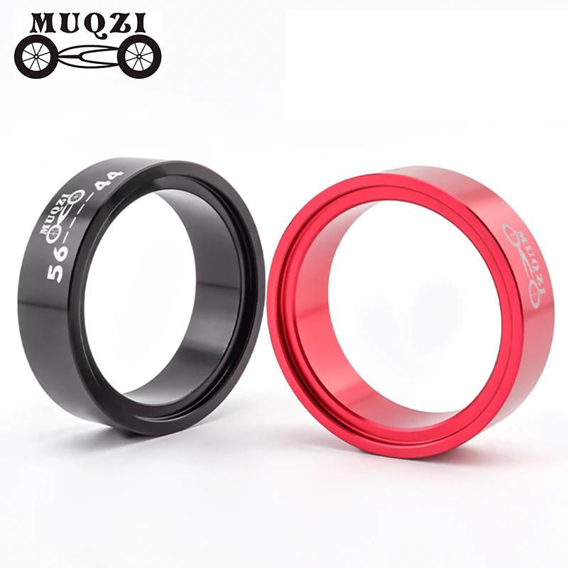 MUQZI Tapered Tube Frame Headset Adapter 55mm To 44mm 56mm To 44mm MTB Road Bike Headset Adapter