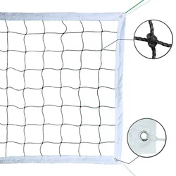 960x100cm Voleibol Net Outdoor Beach Voleibol Net Formação Profissional Padrão Tênis Badminton Mesh Para Indoor