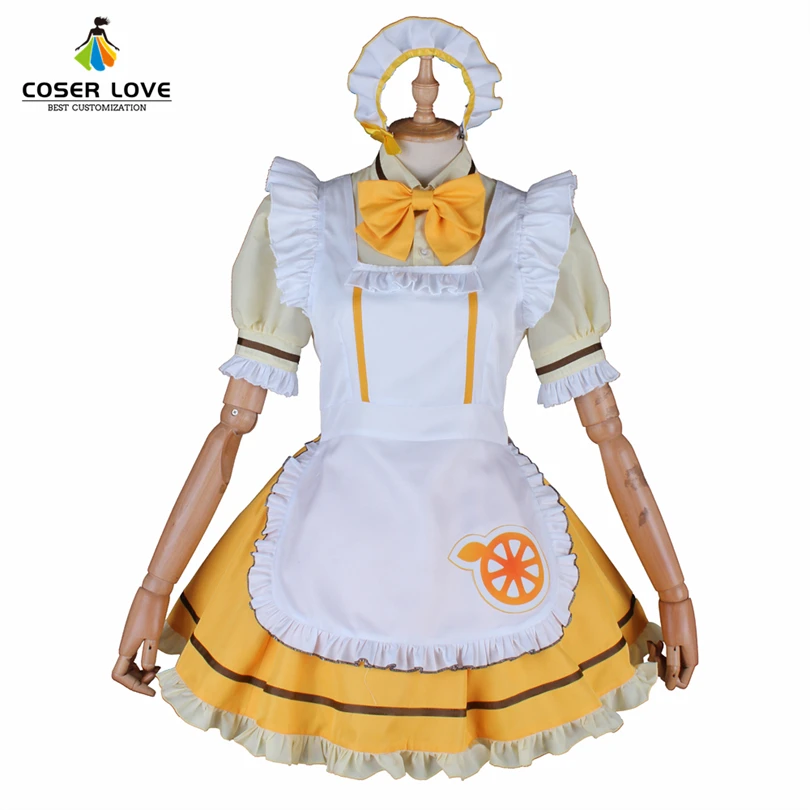 LoveLive Aqours Coffee Maid Takami Chika Sakurauchi Riko Matsuura Kanan Kurosawa Dia You Watanabe Tsushima Cosplay costume