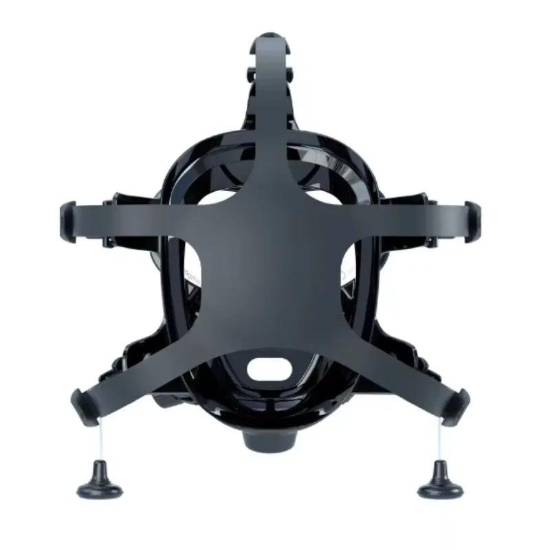 Silicone Full-face Diving Mask Snorkel Set, Diving Goggles Mask, Can Be Connected to an Underwater Breathing Apparatus